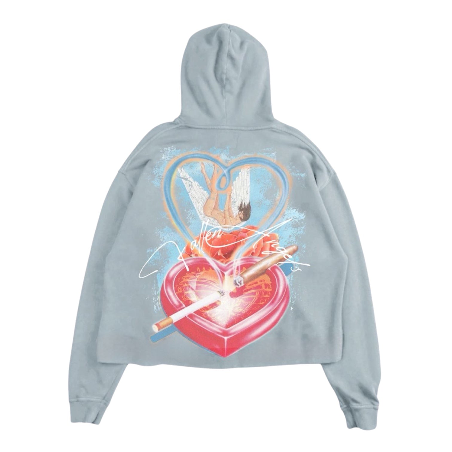 SUGARHILL: Fallen Crop Hoodie 26